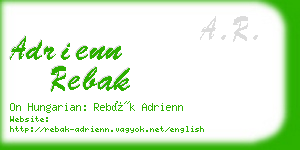 adrienn rebak business card